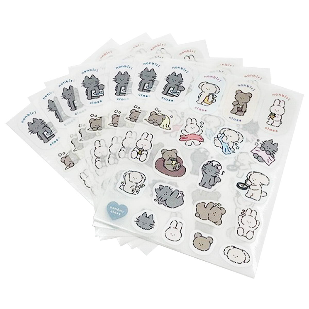 【まとめ買い】nonbiri class ダイカットシール 0459/370359