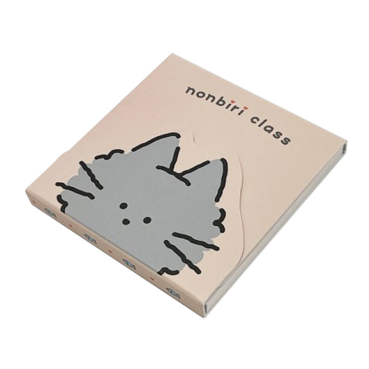 【まとめ買い】nonbiri class マグネットメモ帳ねこ・いぬ 0459/370384