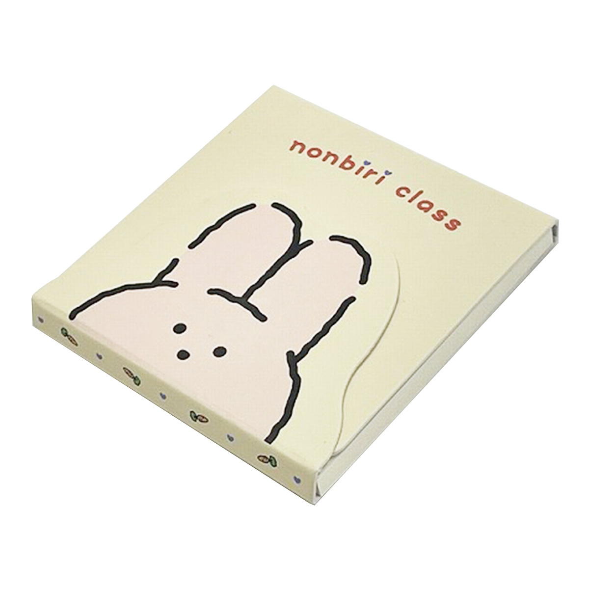 【まとめ買い】nonbiri class マグネットメモ帳うさぎ・くま 0459/370385