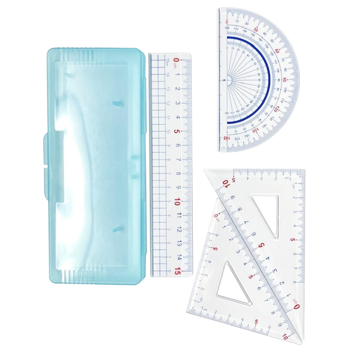 【まとめ買い】ケース入り学習定規セット 0805/370444