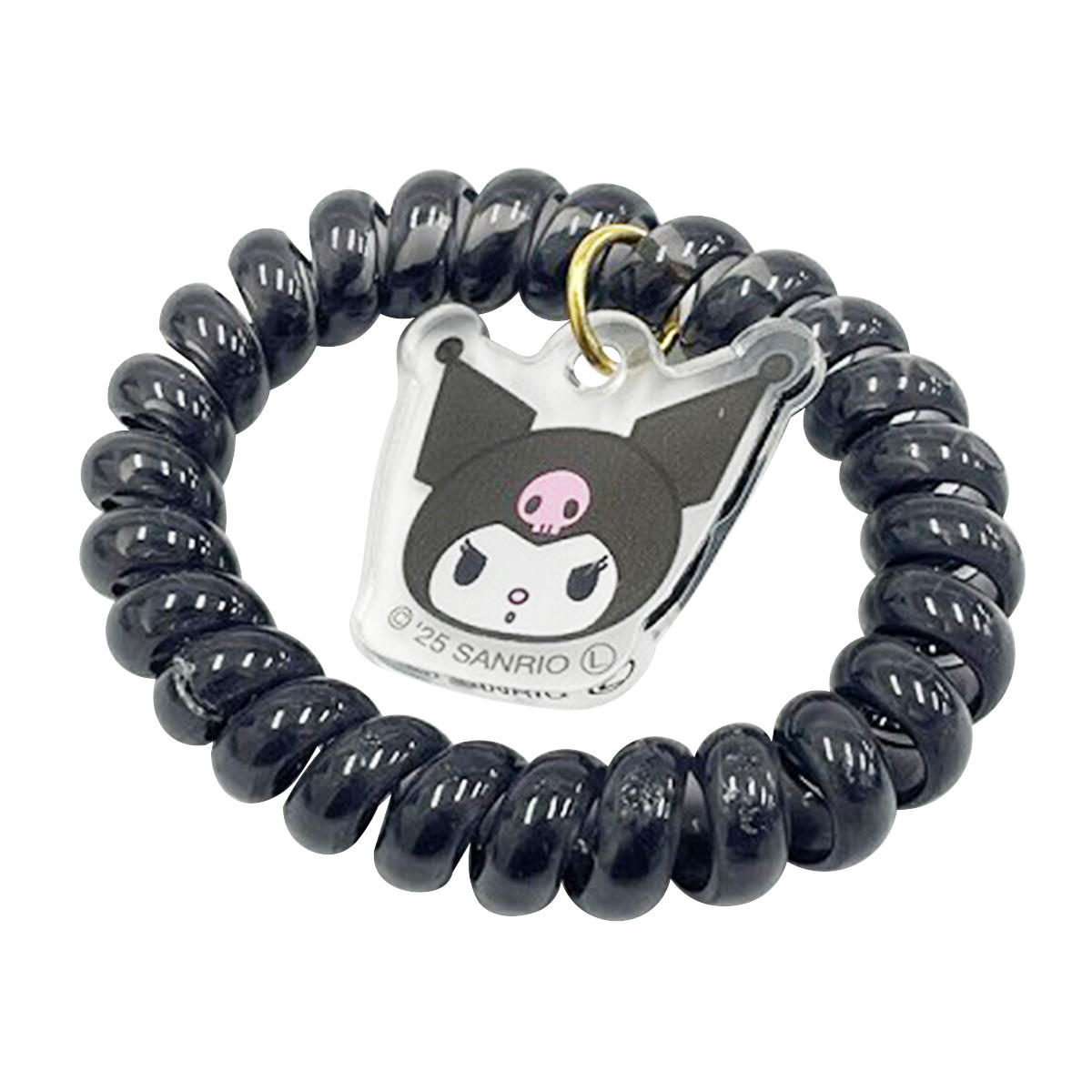 まとめ買い】sanrio クロミ スパイラルヘアゴム アウトドア 0459