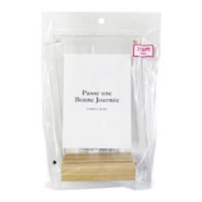 【まとめ買い】クリアフォトスタンドポストカードサイズ木製スタンド付 9001/370714