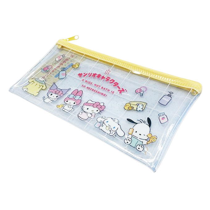 【まとめ買い】sanrio ミックス ラメポーチ サンリオ湯 0459/370731