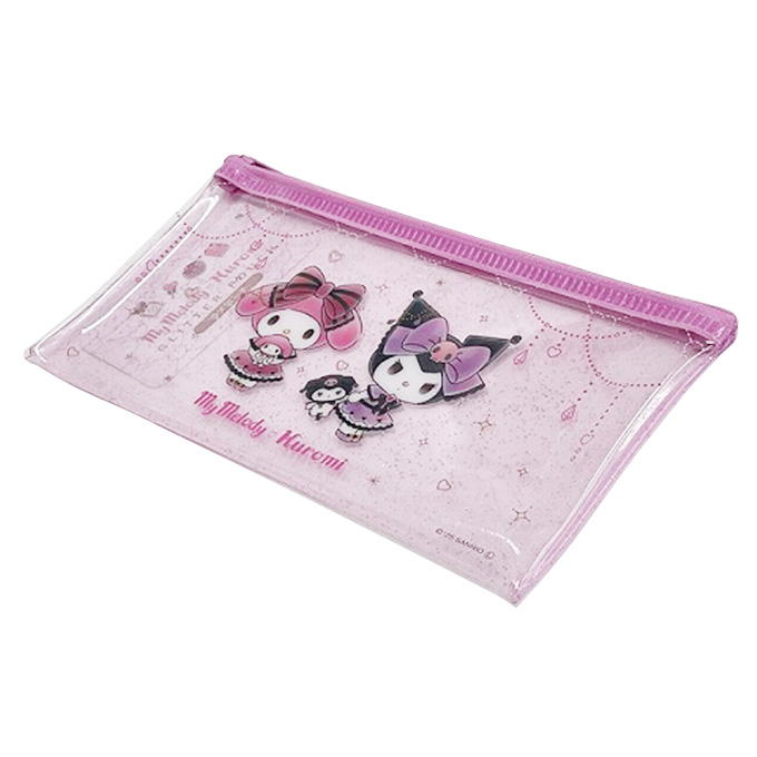 まとめ買い】sanrio メロクロ ラメポーチ きらきら 0459/370732 | ワッツ