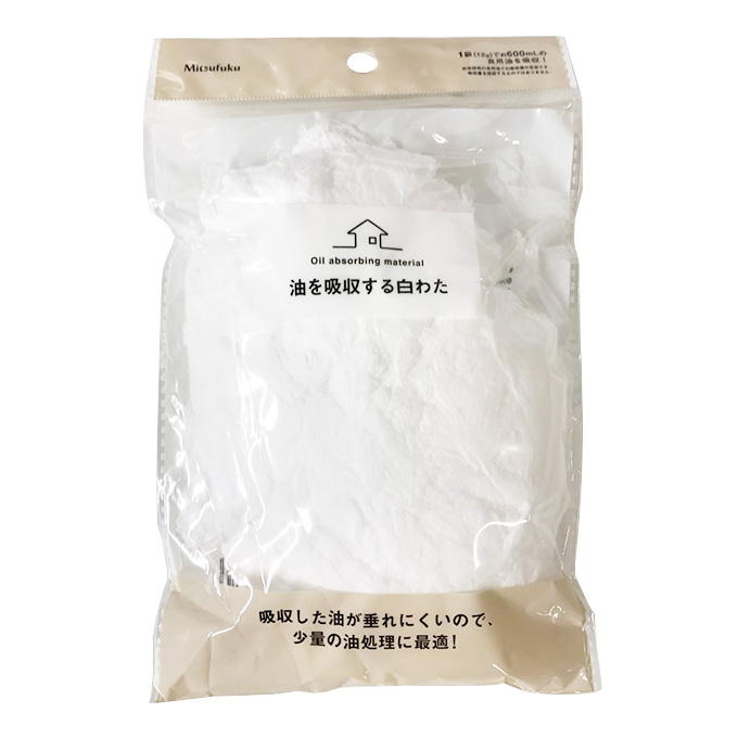 【まとめ買い】油を吸収する白わた12g 1855/370837