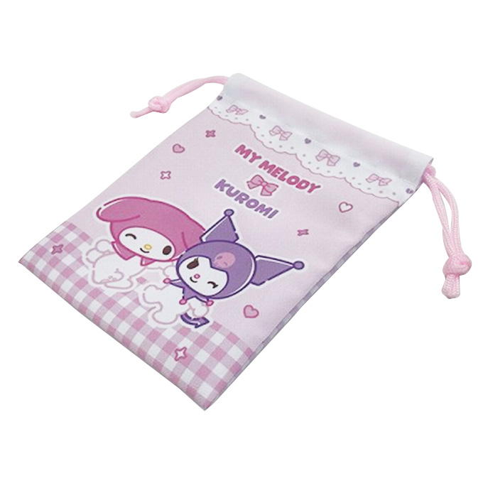 【まとめ買い】sanrio マイメロクロミミニ巾着ギンガムチェック 0459/370890
