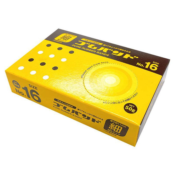 【まとめ買い】ゴムバンド16号 50g 9001/370892
