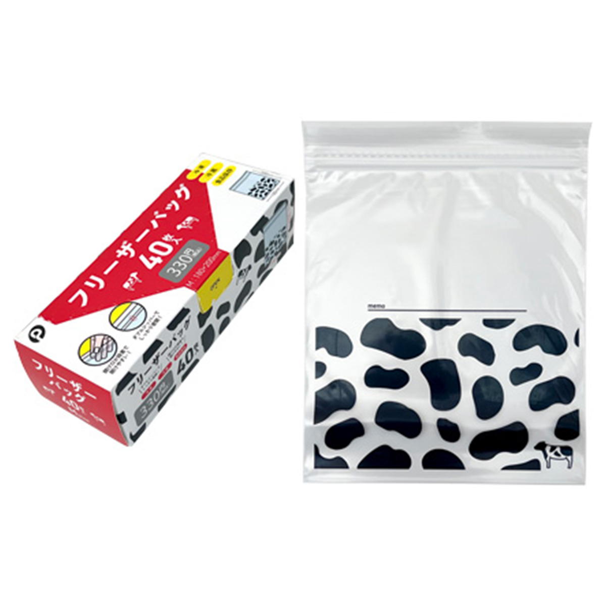 【まとめ買い】フリーザーバッグ M40枚 0894/370943