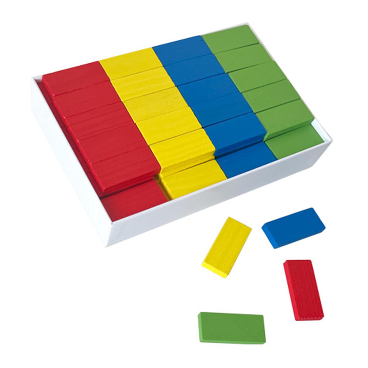 【まとめ買い】木製ドミノたおしゲーム0894/371029