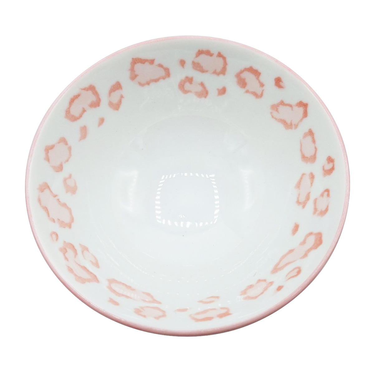 【まとめ買い】ラスター飯碗 ヒョウ柄PK1516/371148
