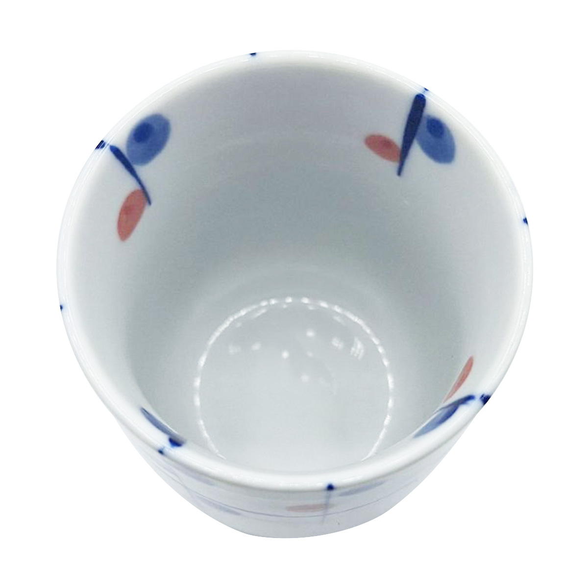 【まとめ買い】友禅格子 長湯呑 HT74031516/371164