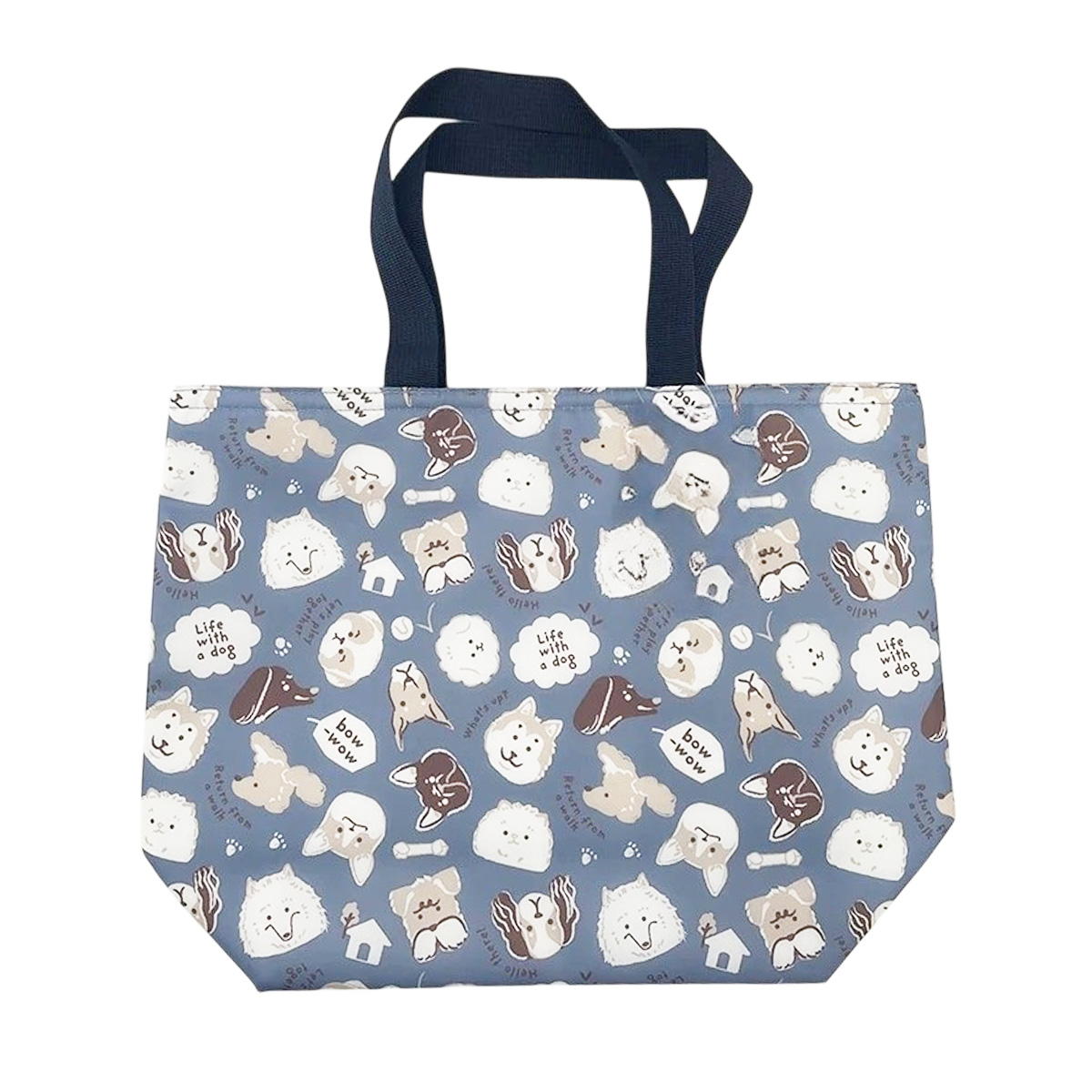 まとめ買い】クーラートートバッグ イヌ柄 0834/371300 | ワッツ