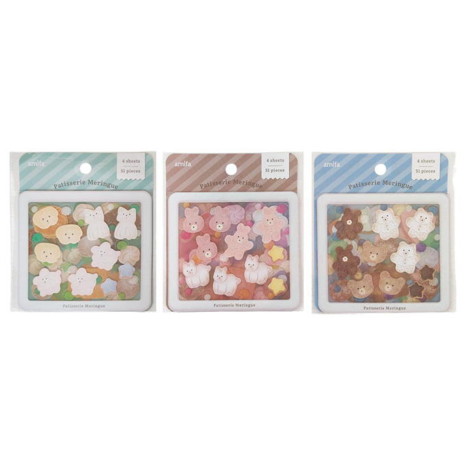 【まとめ買い】ミニシートシール 4シート あにまるクッキー缶 0356/371318