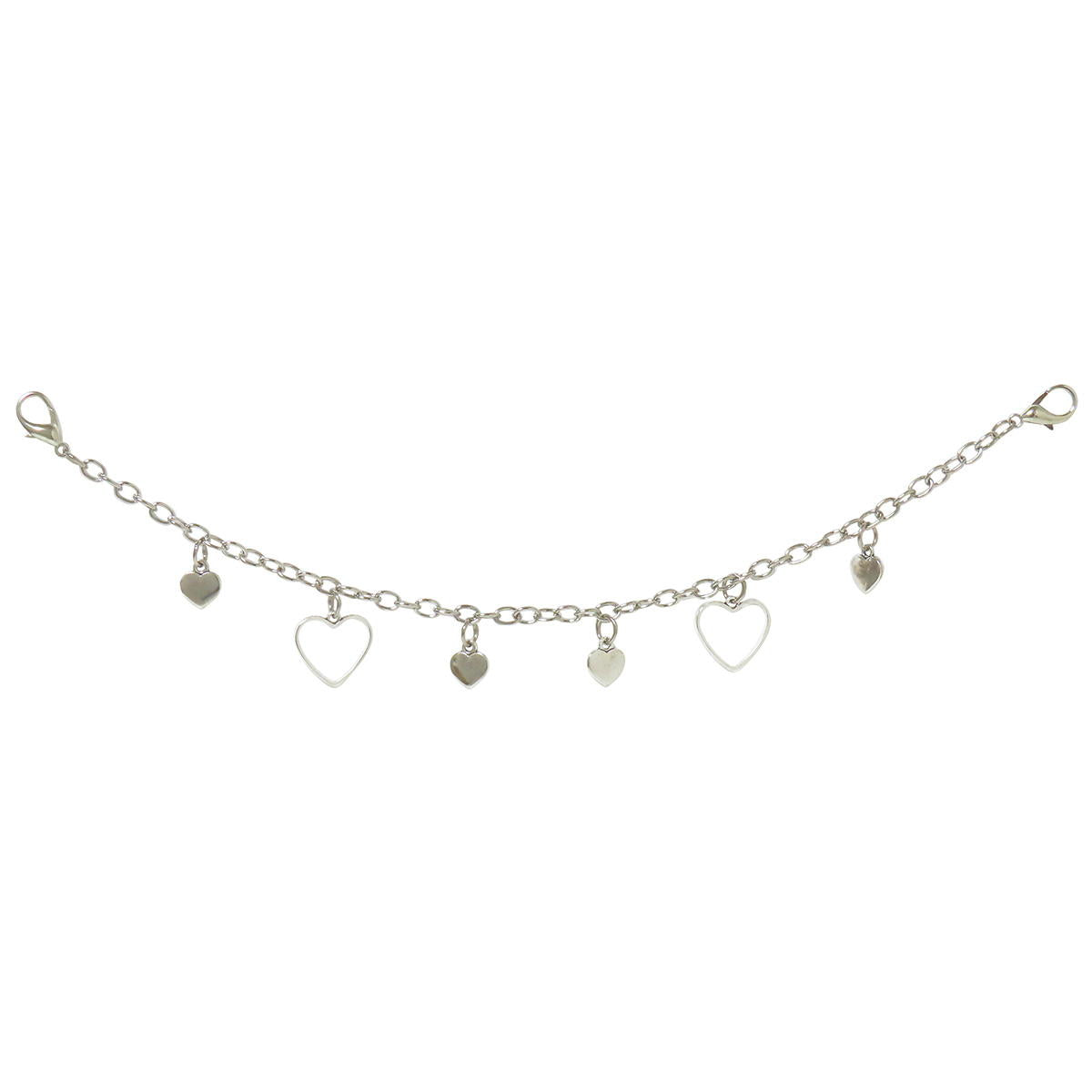 【まとめ買い】ハート付きチェーンストラップ28cm 0490/371338