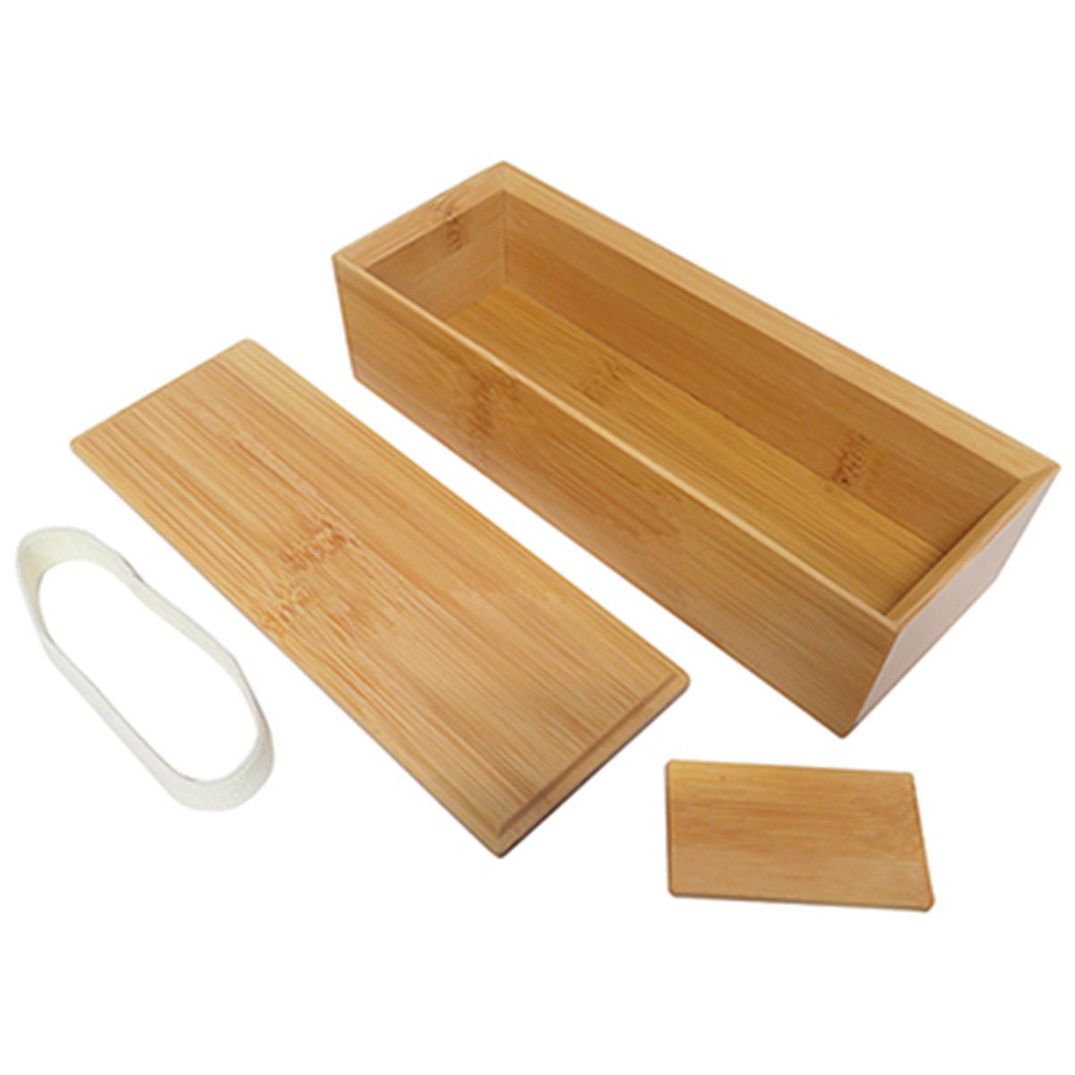 【まとめ買い】竹製お弁当箱 0599/371342