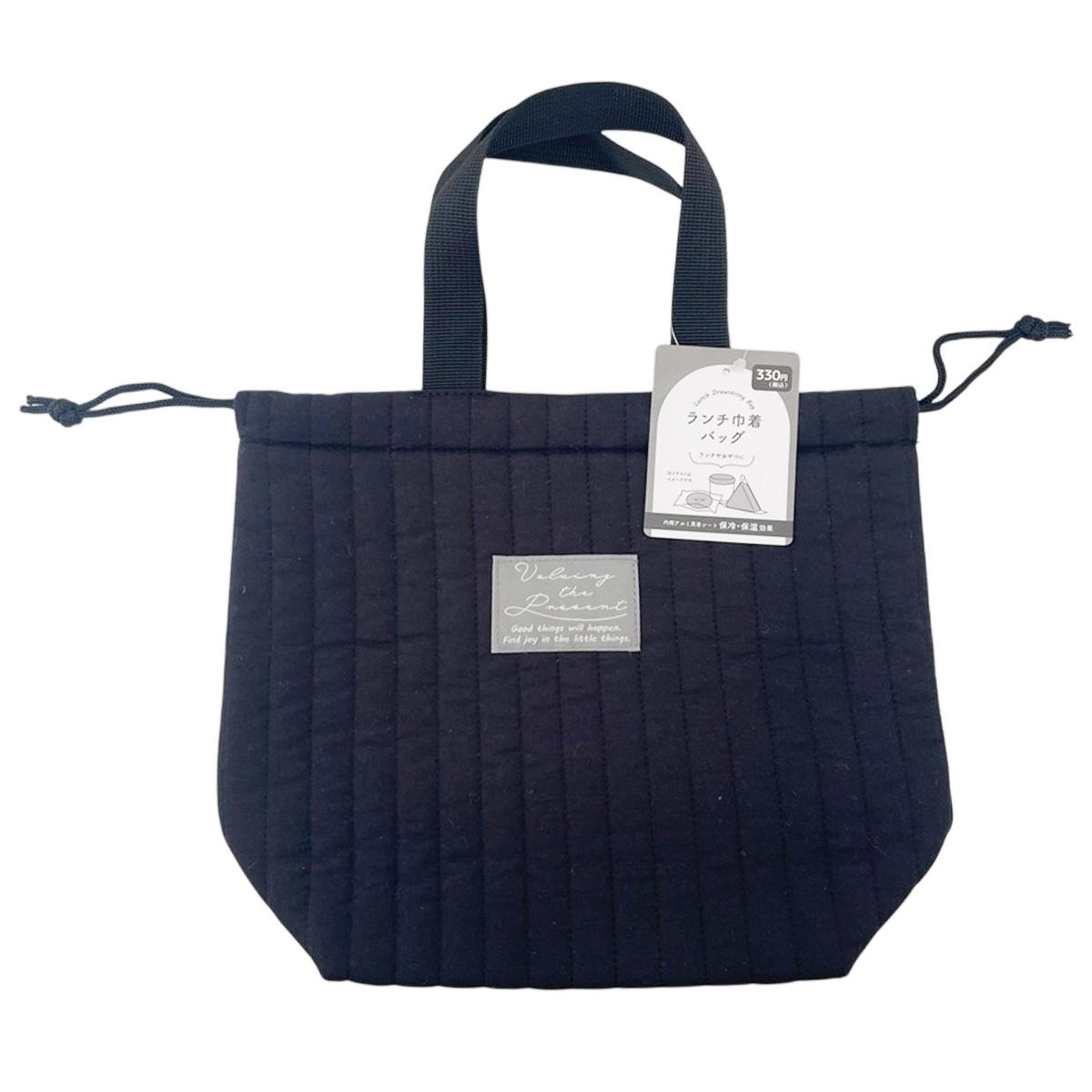 【まとめ買い】ランチ巾着バッグキルト BK 0834/371372