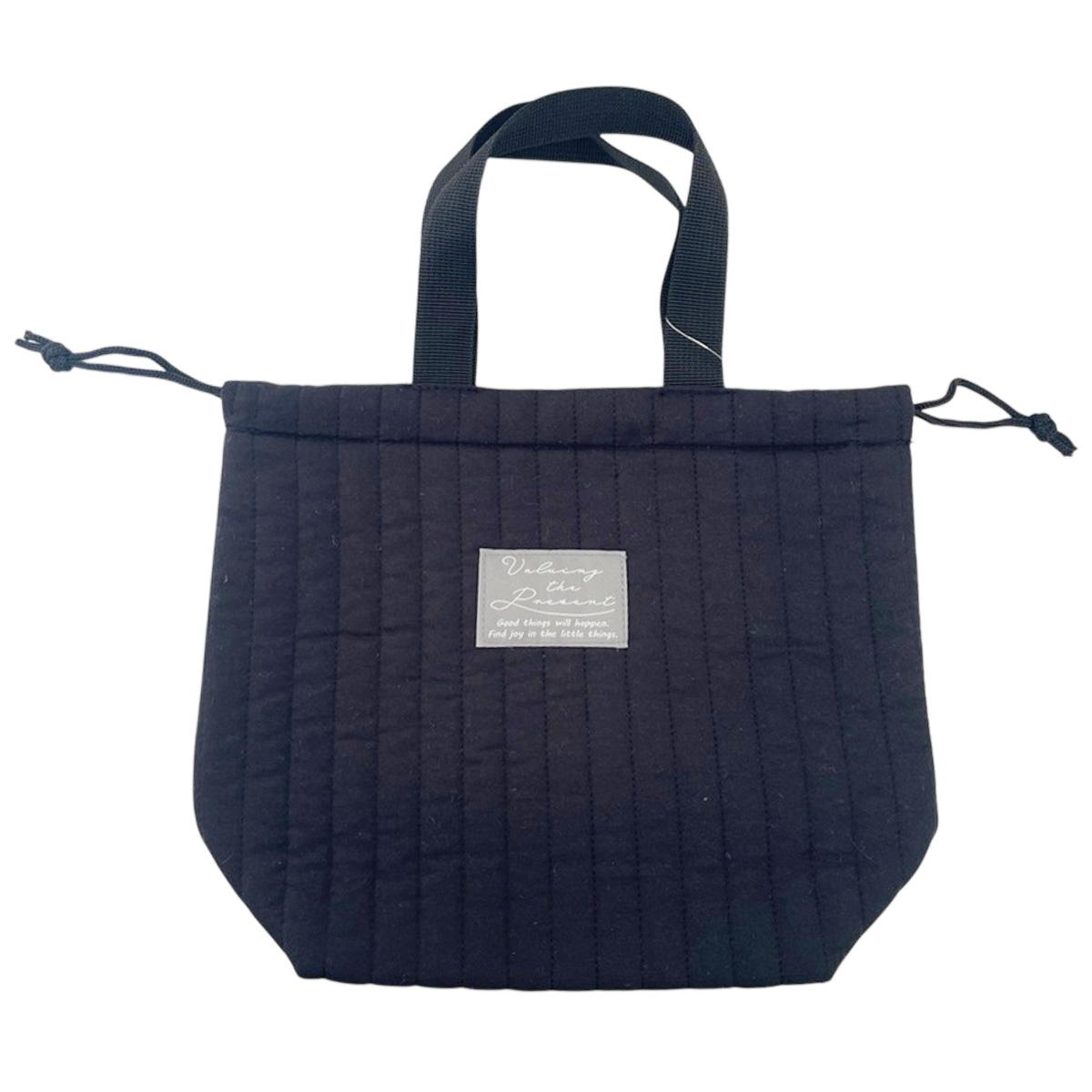 【まとめ買い】ランチ巾着バッグキルト BK 0834/371372