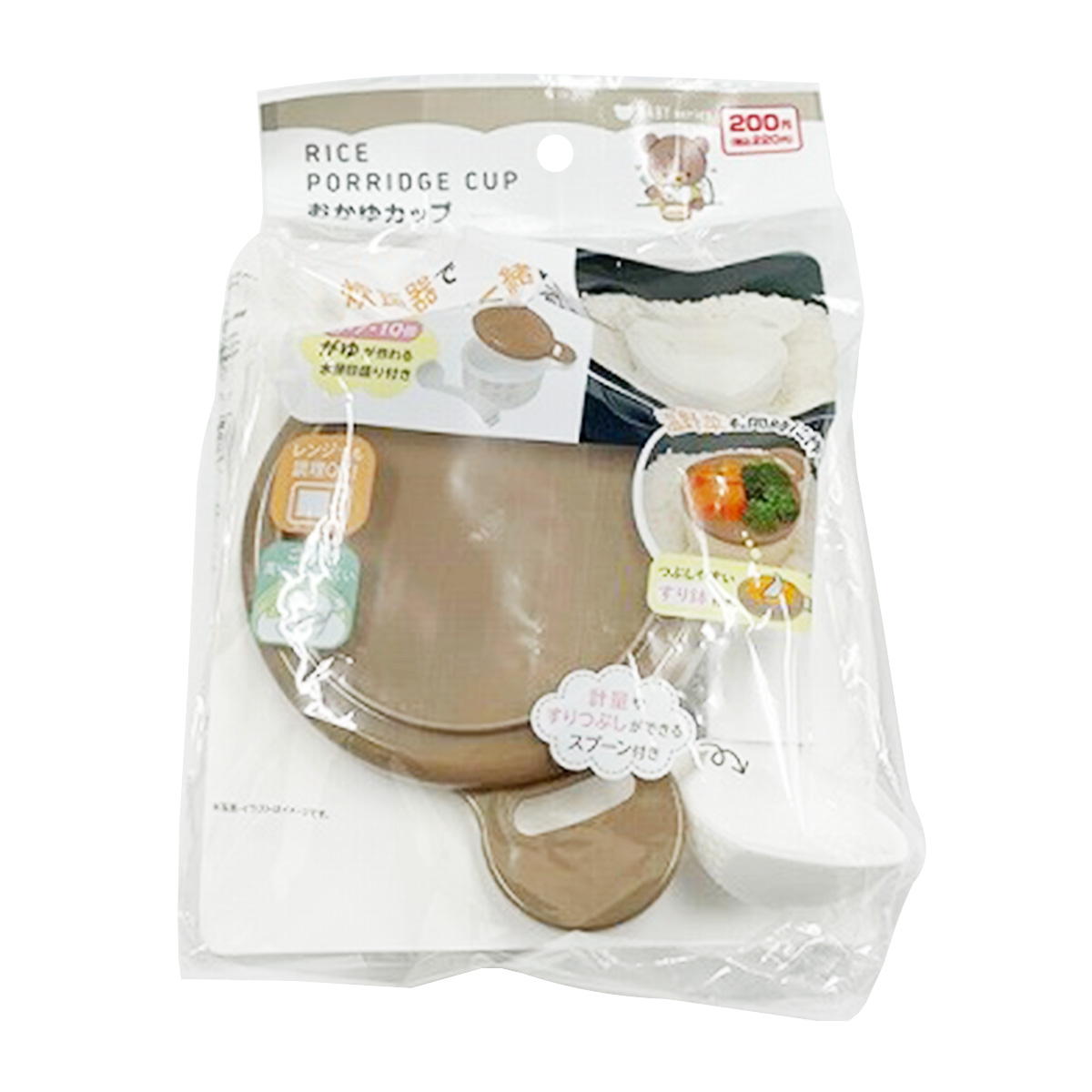 【まとめ買い】おかゆカップ スプーン付き 0459/371404