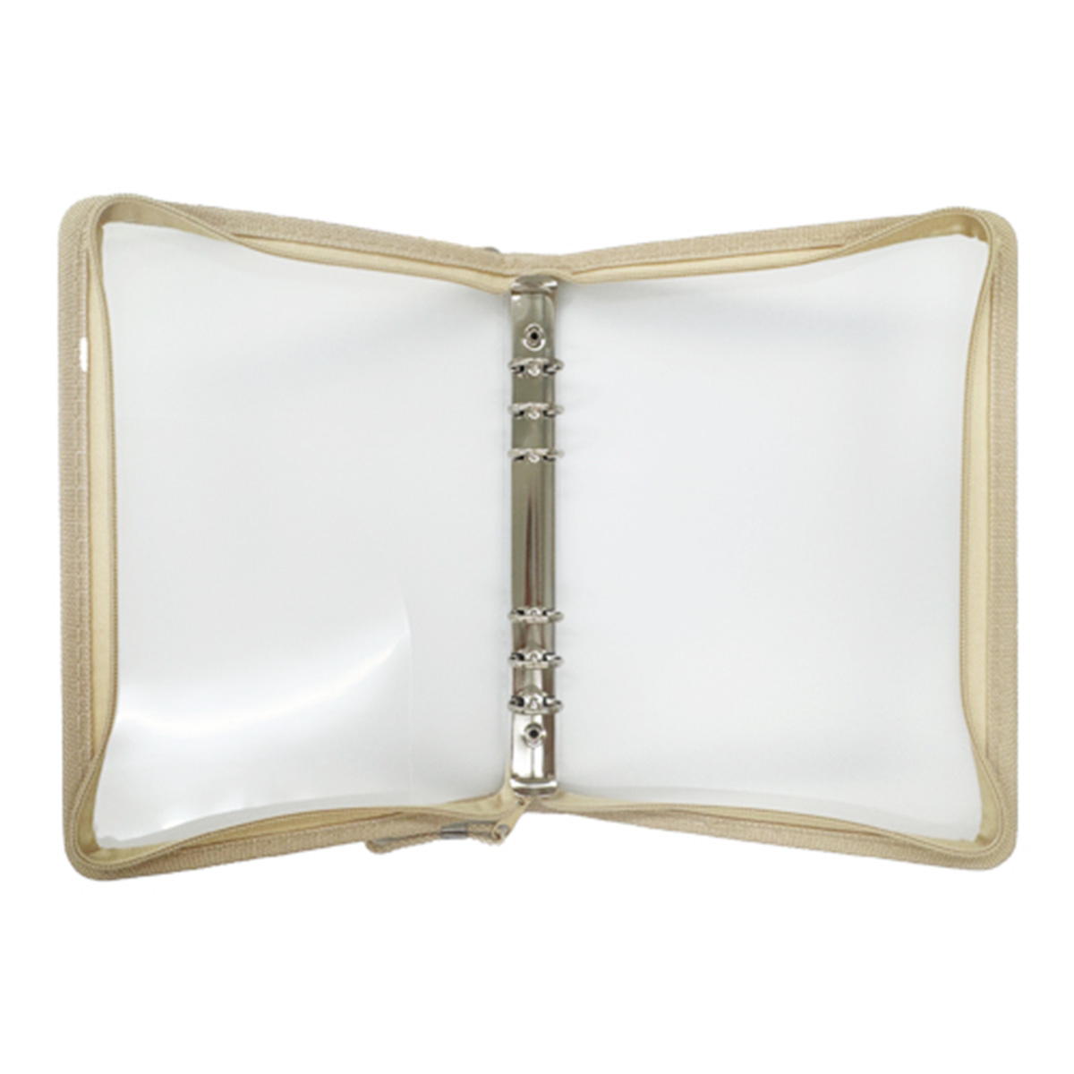 【まとめ買い】A5ジッパー式6リングファイルBE 1550/371442