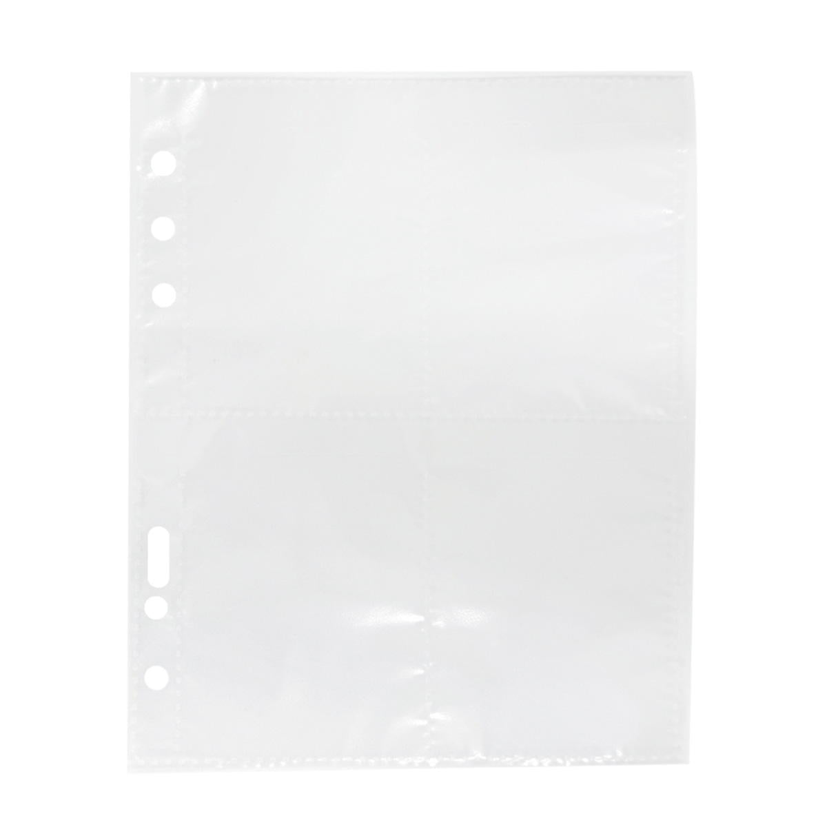 【まとめ買い】A5クリアポケット トレーディングカード用 20枚 1550/371443