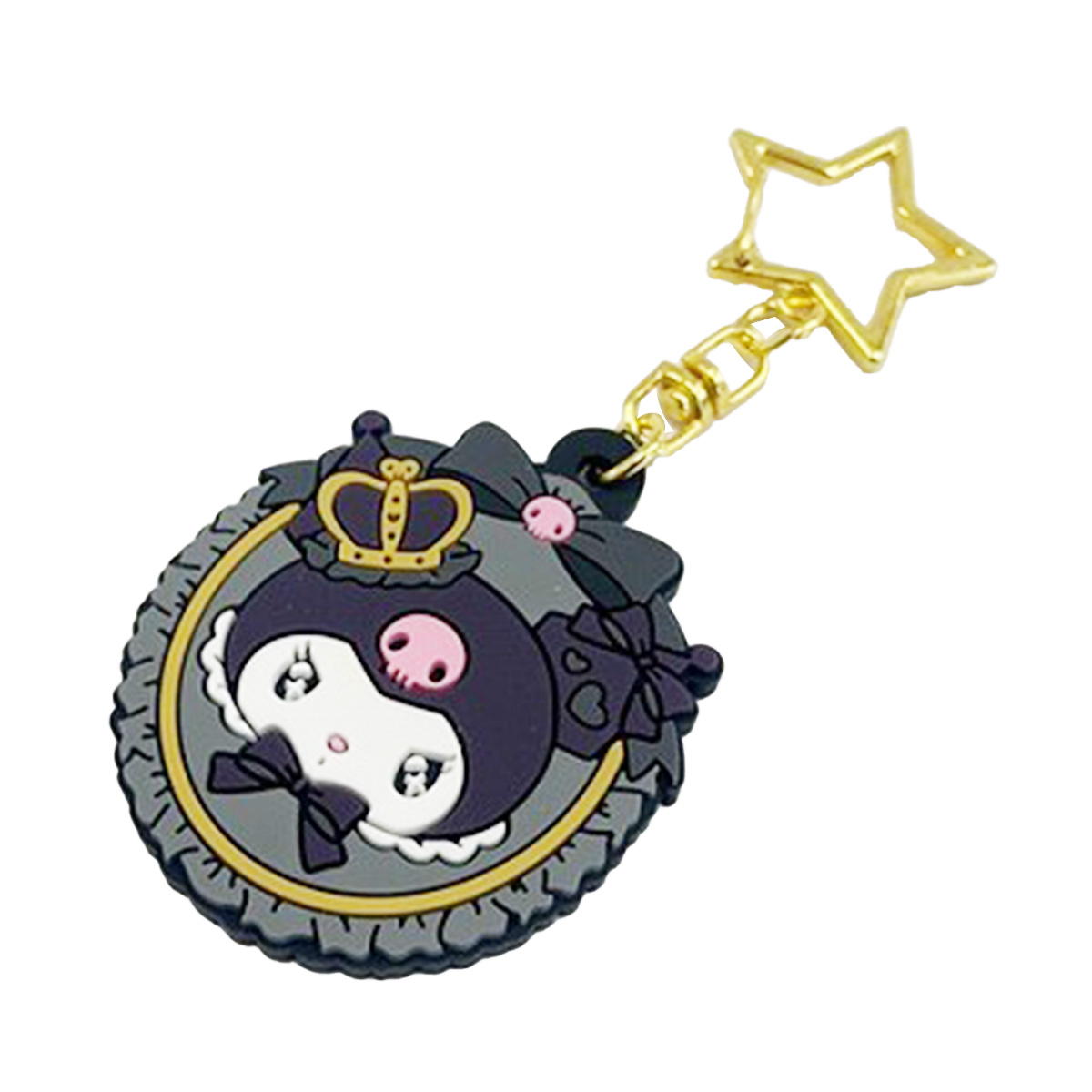 【まとめ買い】sanrio ラバーキーホルダークロミ20周年フレーム 0459/371498