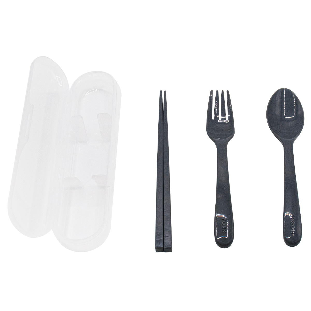 【まとめ買い】G&Bカトラリー3点セット グレー 0847/371723