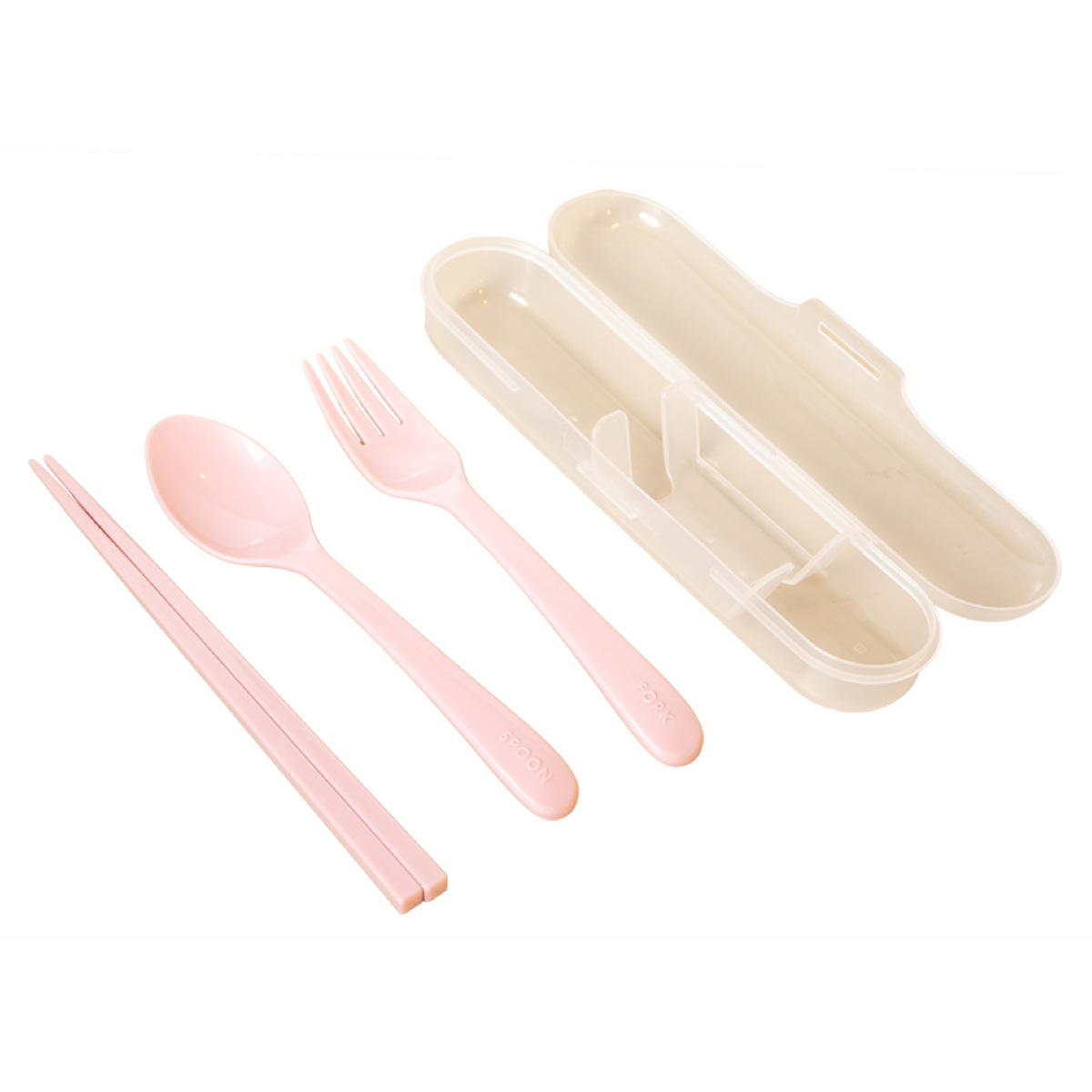 【まとめ買い】G&Bカトラリー3点セット ペールピンク 0847/371724