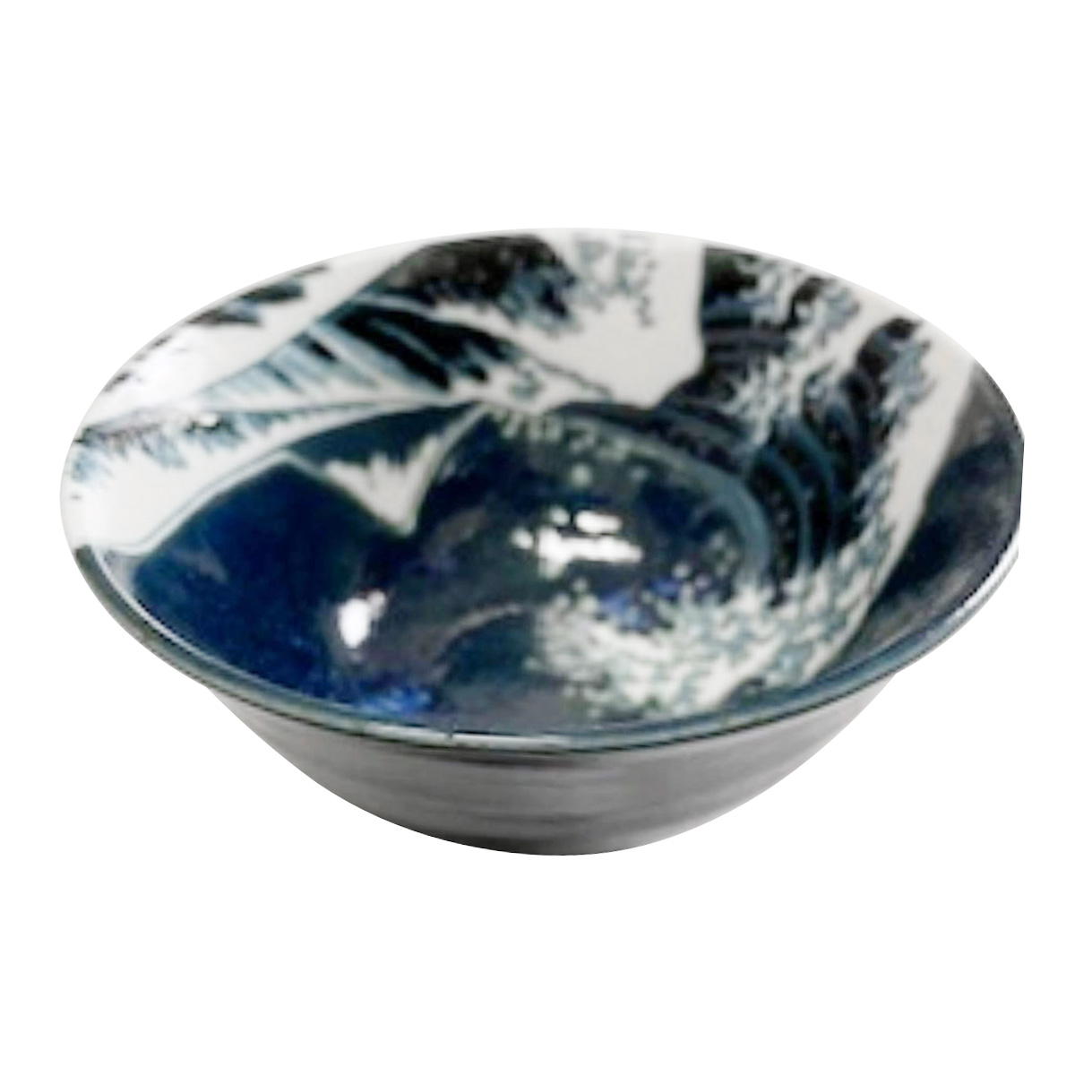 【まとめ買い】葛飾北斎 神奈川沖波裏 茶漬碗 1516/371736