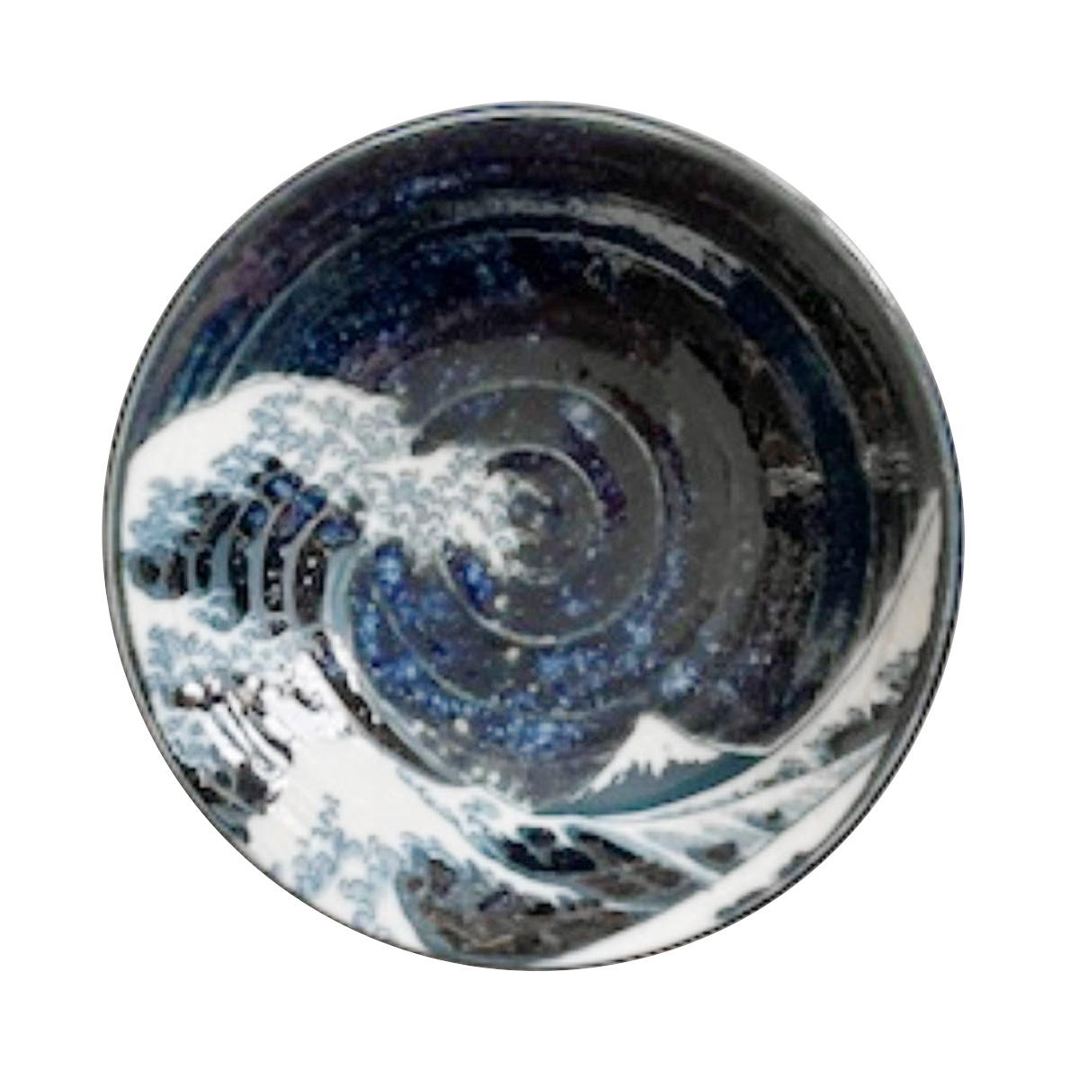 【まとめ買い】葛飾北斎 神奈川沖波裏 小鉢11cm 1516/371738
