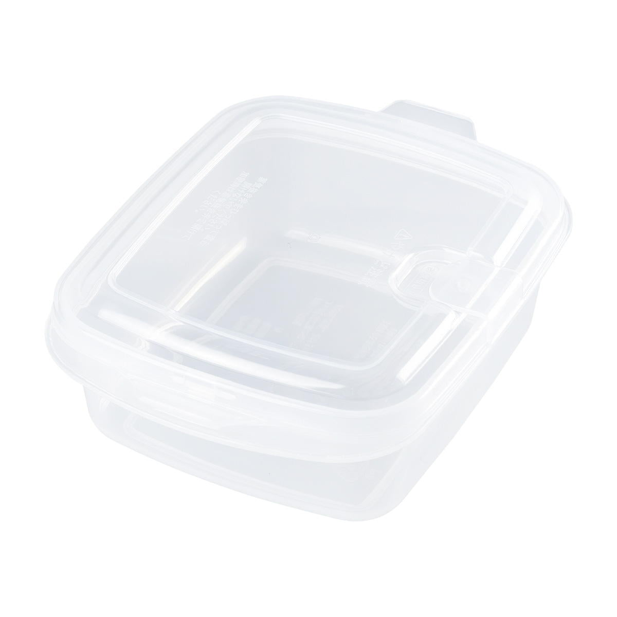 【まとめ買い】開けやすい蒸気弁付き保存容器 600ml C 0775/372058