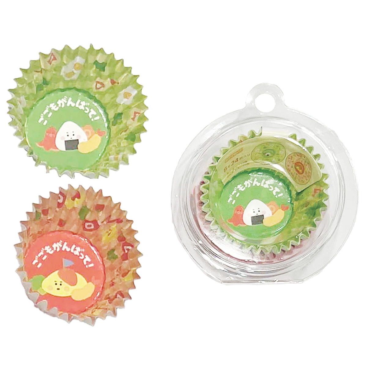 【まとめ買い】おかずカップ 8号 24P わくわくお弁当 0356/372079