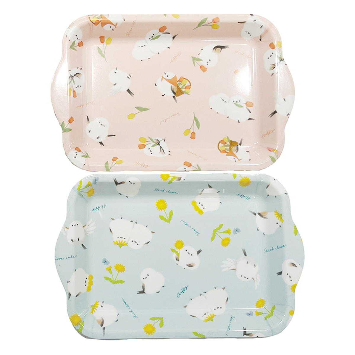 【まとめ買い】トレー S フラワーシマエナガ 0356/372092