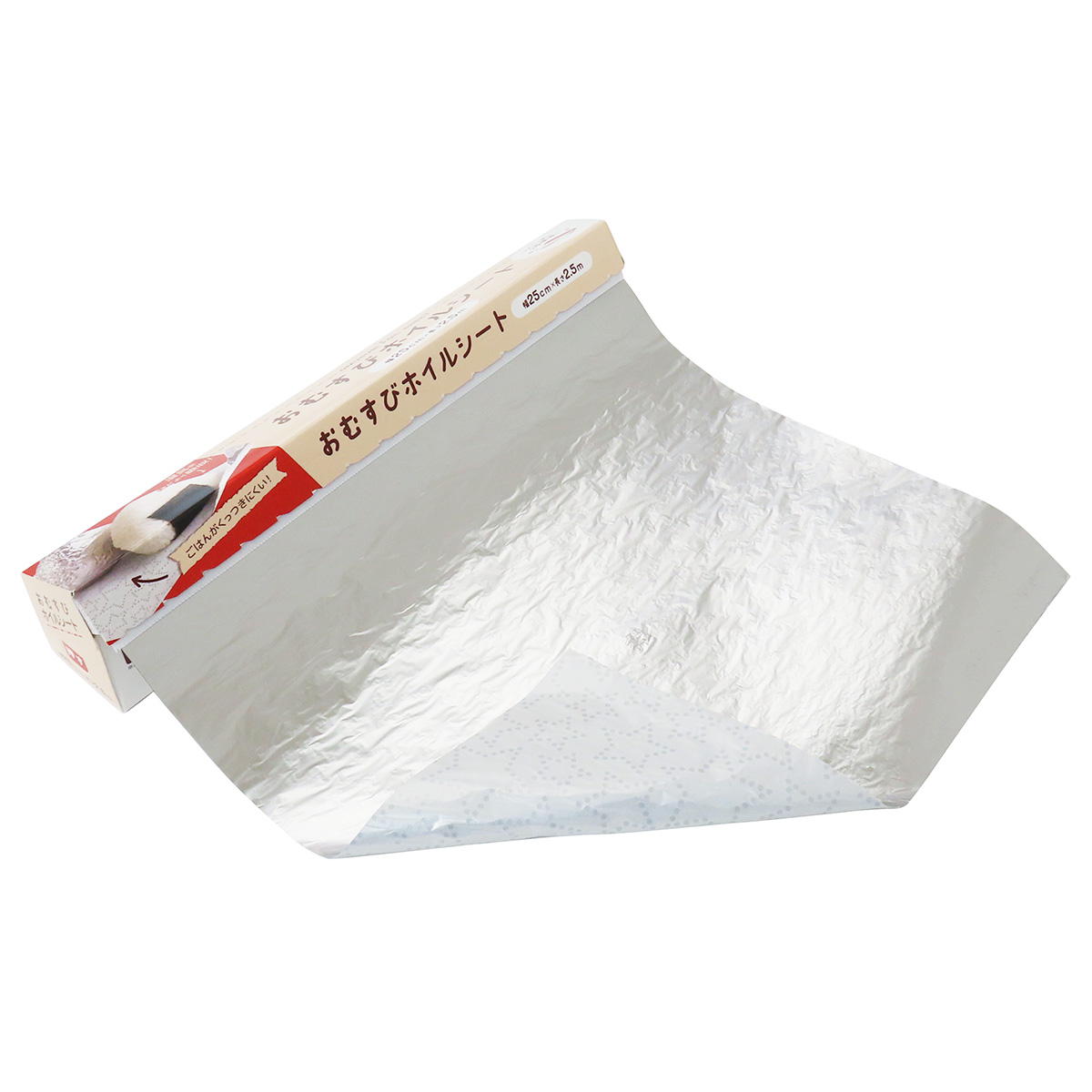 【まとめ買い】おむすびホイルシート 25cm×2.5m 0490/372097
