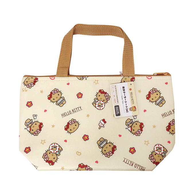 【まとめ買い】キティ保冷クーラートート M クリーム 0960/372265