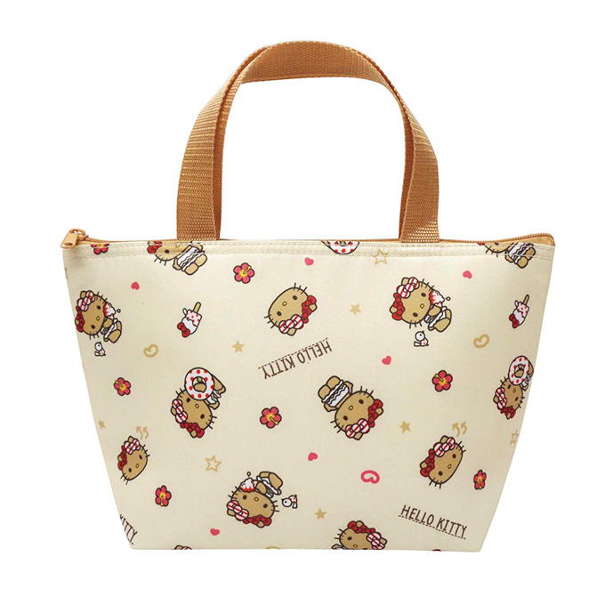 【まとめ買い】キティ保冷クーラートート M クリーム 0960/372265