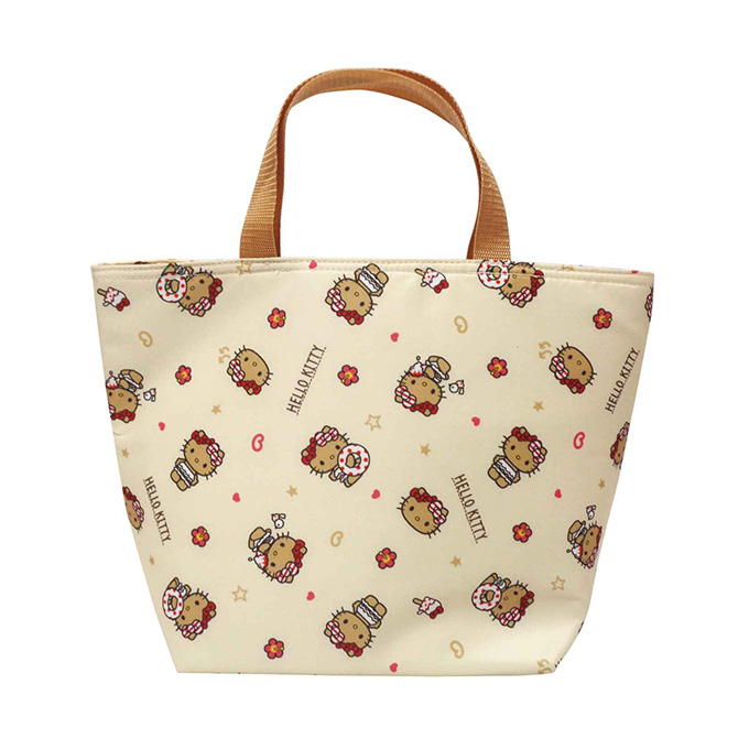 【まとめ買い】キティ保冷クーラートート L クリーム 0960/372268