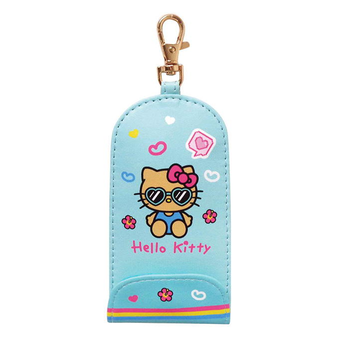 【まとめ買い】キティ リール付キーケース ミント 0960/372272