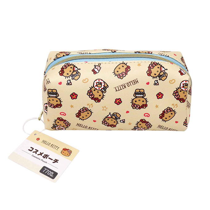 【まとめ買い】キティ コスメポーチ クリーム 0960/372283