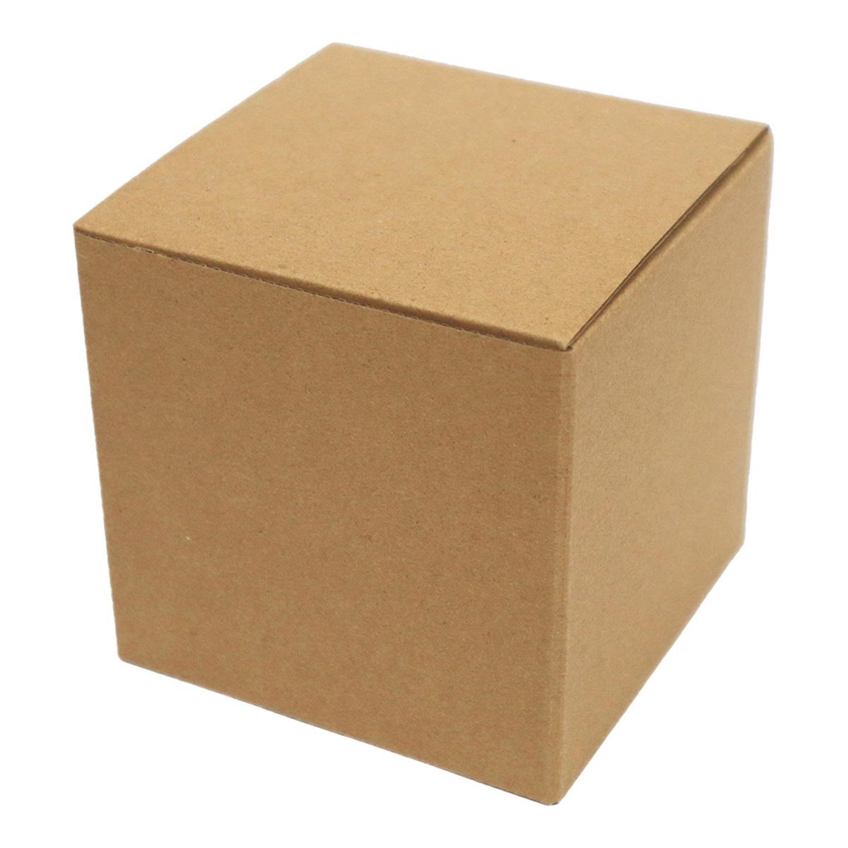 【まとめ買い】発送梱包用段ボール 小物サイズ 105×105×105mm 0911/372425