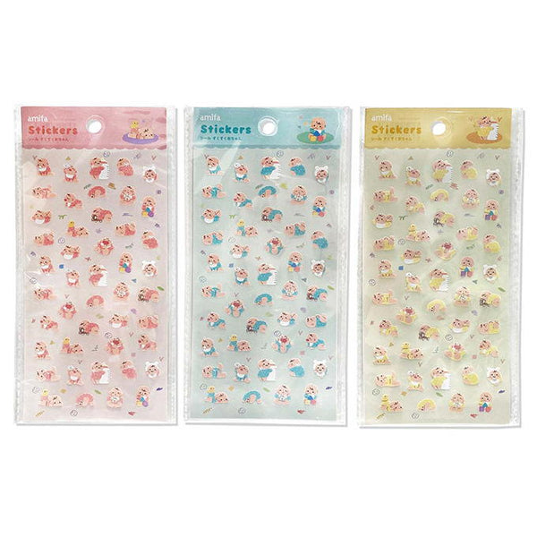 まとめ買い】シール すくすく赤ちゃん 0356/372485 | ワッツ