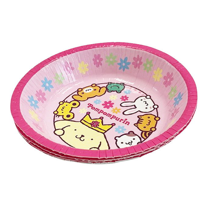 【まとめ買い】sanrio ポムポムプリン周年 紙ボウル15cm 4P 0459/372573