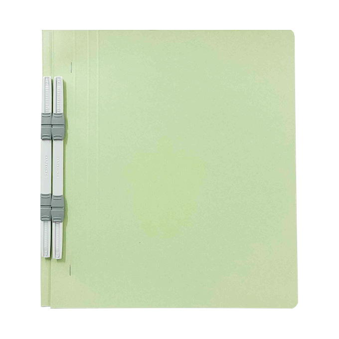 【まとめ買い】A4縦フラットファイル 緑 2冊 0960/372593