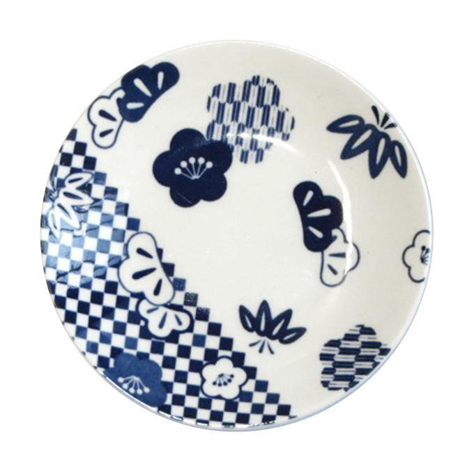 【まとめ買い】松竹梅 吉祥丸 小皿 0923/372622