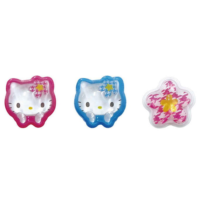 【まとめ買い】キティ マルチデコパーツ3P カオハナ 0960/372688