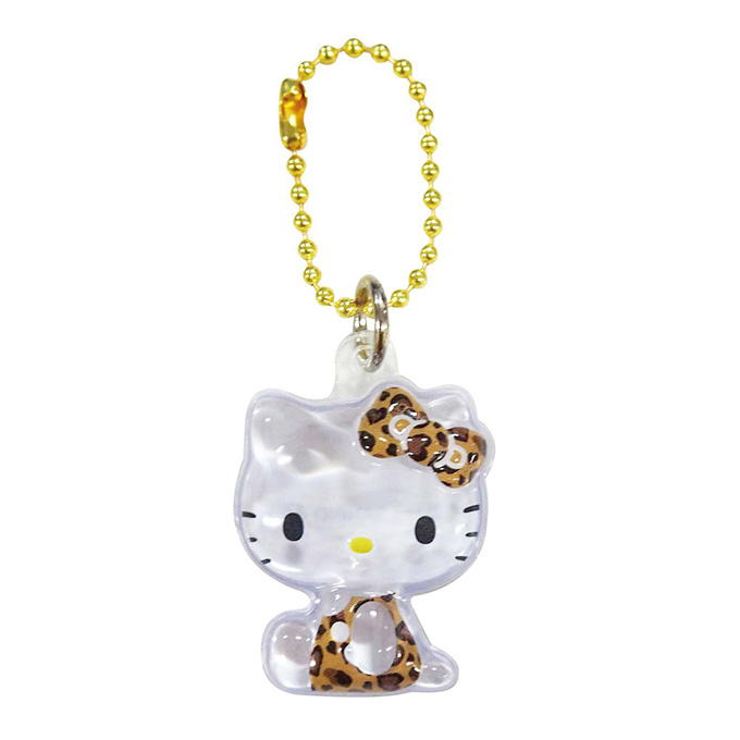 【まとめ買い】ハローキティ ぷっくりったいプチポールチェーン ヒョウブラウン 0960/372781