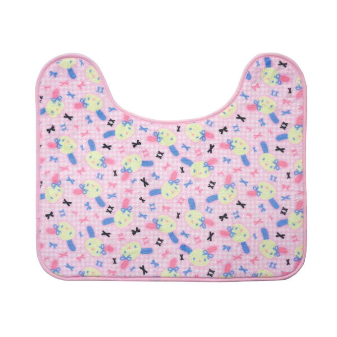 【まとめ買い】ウサハナ トイレマット 0960/372959