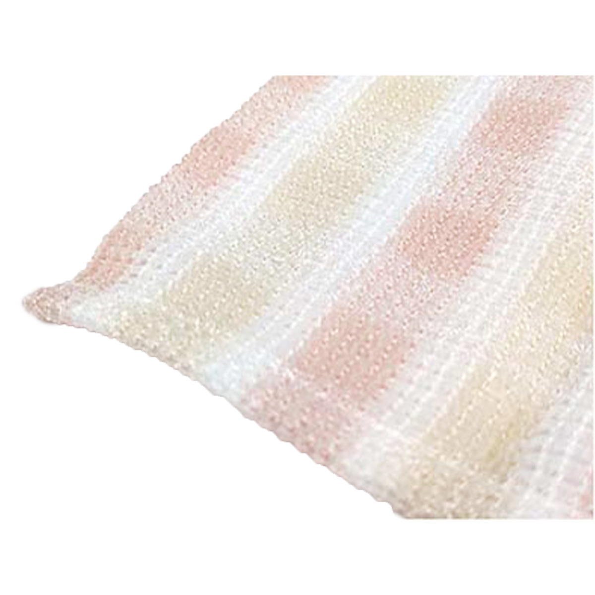 【まとめ買い】ふんわりボディタオル ピンク×ベージュ 0510/373020