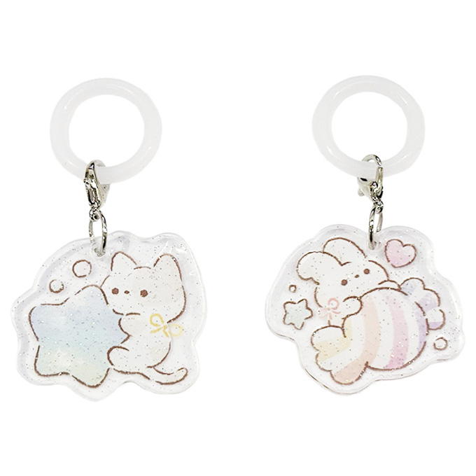 【まとめ買い】傘チャーム キラキラアニマル 0356/373039