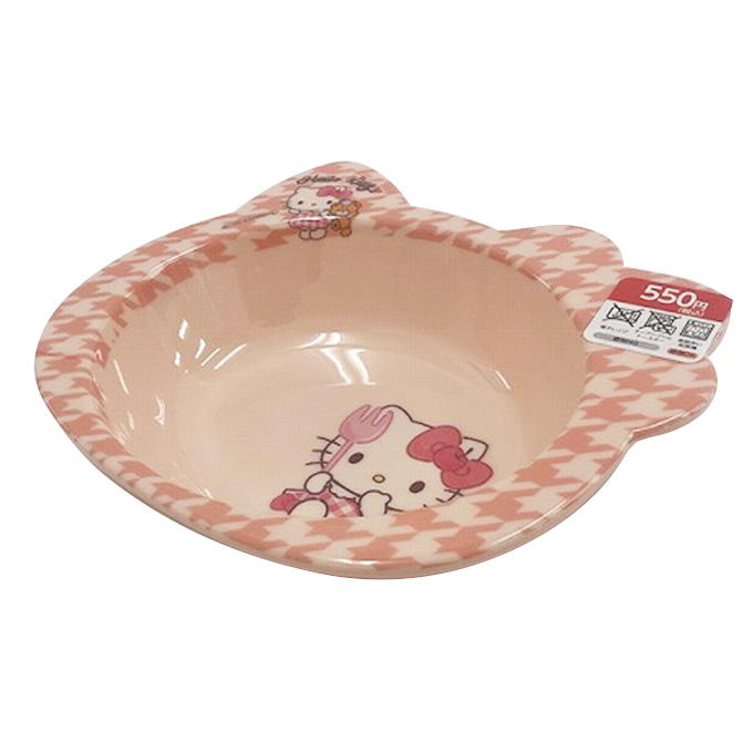 【まとめ買い】sanrio ダイカット深皿 ハローキティ のんびりタイム 0459/373071