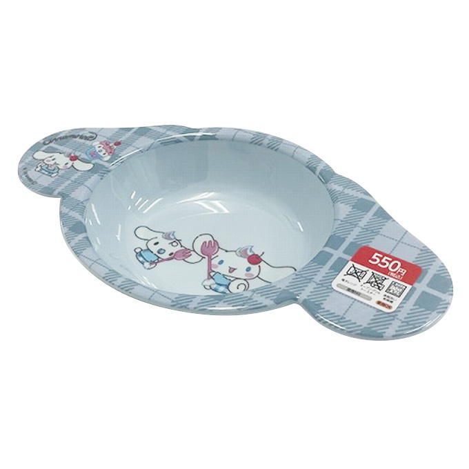 【まとめ買い】sanrio ダイカット深皿 シナモロール のんびりタイム 0459/373074